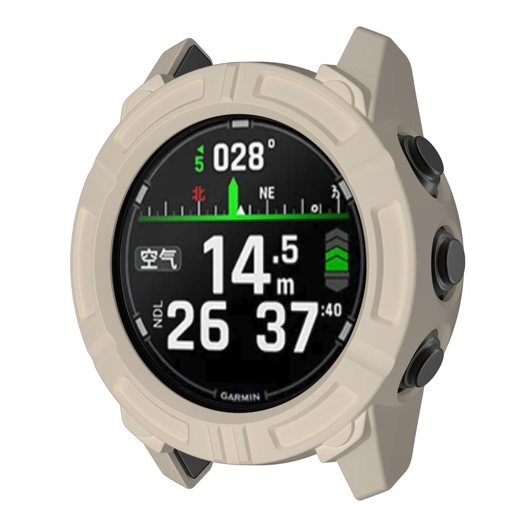 Armor Hollow TPU Protector Case For Garmin Descent G2 Frame Hard Cover Printing Protective Watch Shell Descent G2  Cases Bumper
