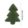 Christmas Tree Pillow ,Decorative Throw Green Cushion Soft Plush Cute Xmas for Nursery