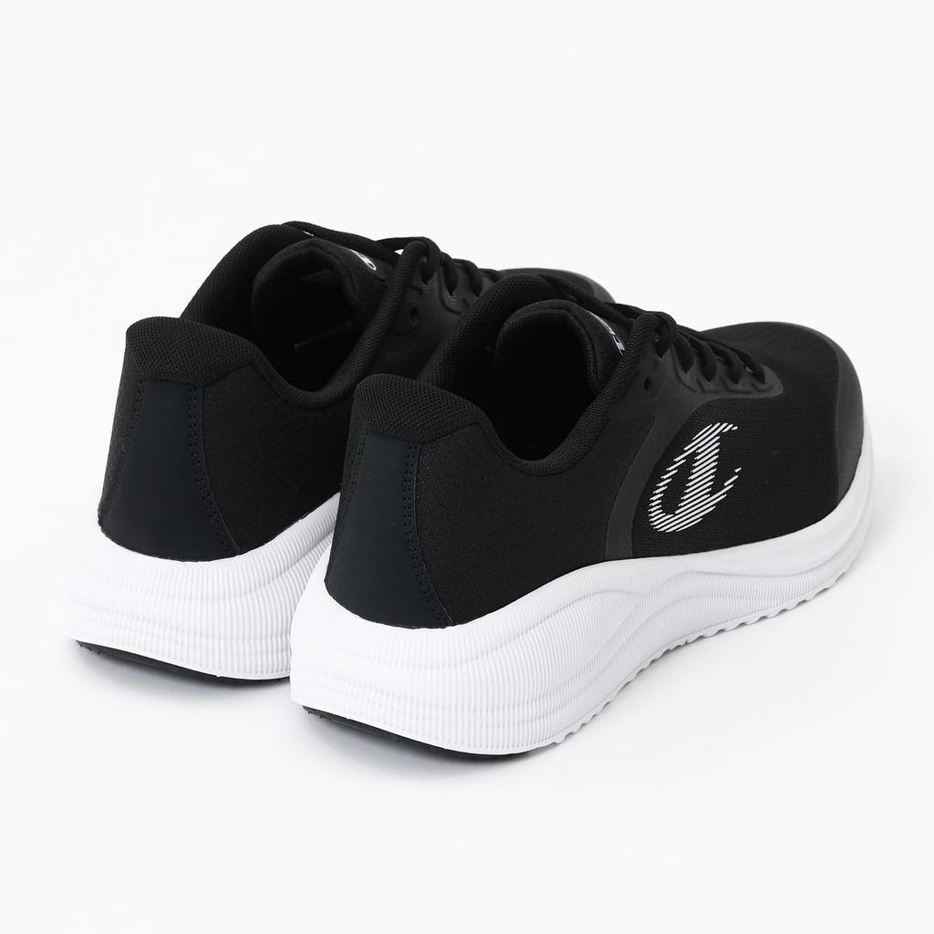 Champion SYPHON ENGAGE MESH LEGACY Running Inspired Sneakers with Size cm One-Point Logo, S22309, Men's, Black, 27.0