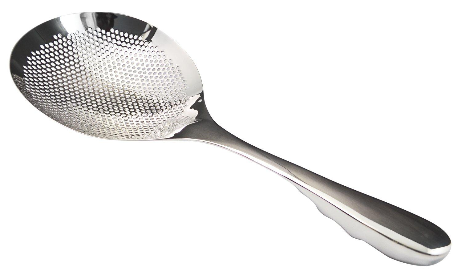 Nonoji Super Ladle with Shell Holes, Grip, Large, LTM-HU02