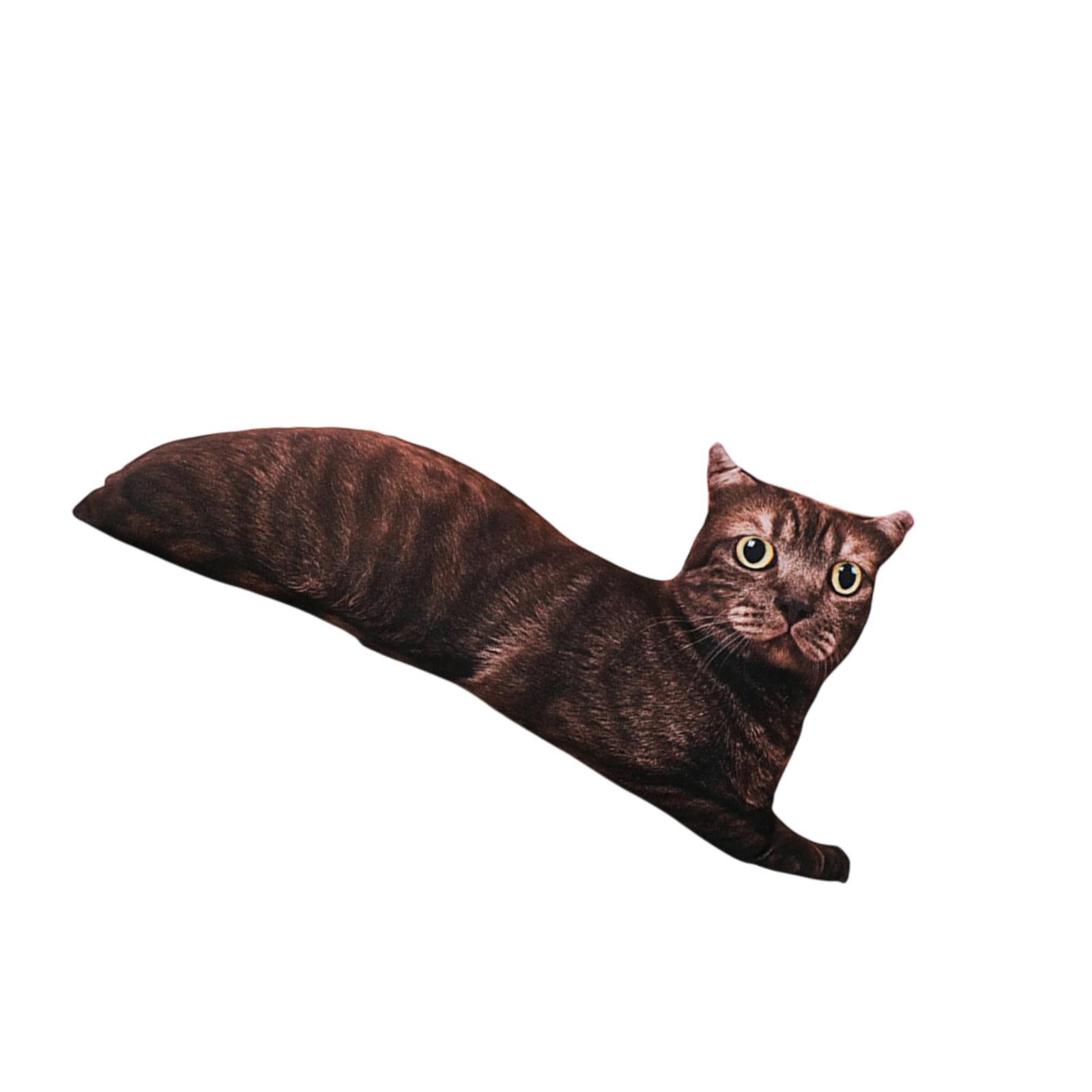 

Cat Shaped Throw Pillow Decorative Pillow for Office Chair Sofa Car