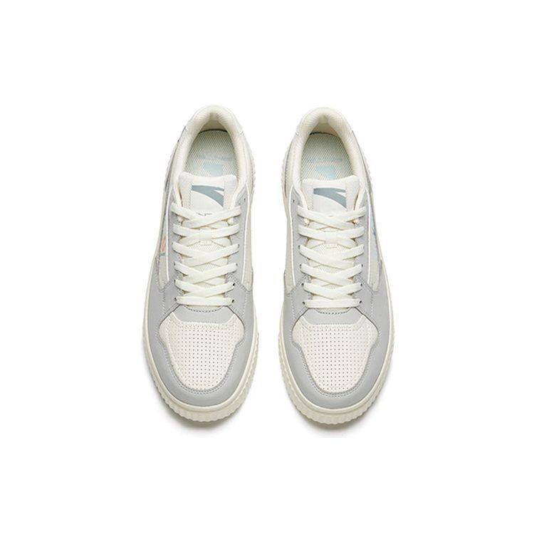 Anta Life Collection Low top Skateboard Shoes Men's White Gray 112238062-3