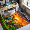 Gamer Pattern Rug, Indoor/Outdoor Mat, for Picnic, Gameroom, Bedroom, Office, Living Room, Home Decor Carpet, Birthday Gift