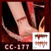 Nuovi Tatuaggi Impermeabili di Halloween Horror Cicatrice Faccia - Adesivi Trucco Opachi per Feste Festival