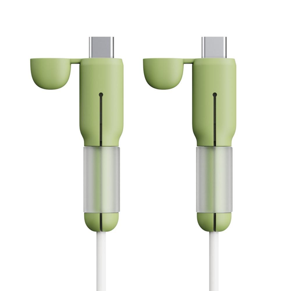 Anti-tear Data Cable Protective Cover Silicone Cord Saver  Data Line Accessories