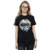 Marvel Comics Womens/Ladies Logo Character Infill Cotton Boyfriend T-Shirt