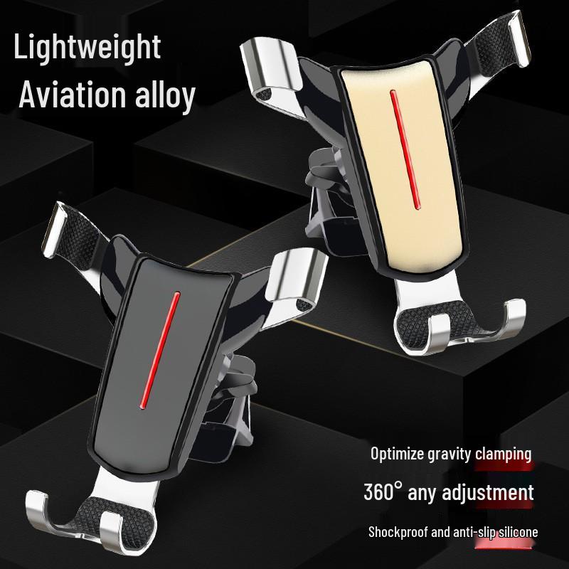 Schwerkraftgesteuerte rotierende Autohalterung aus Aluminiumlegierung mit Saugnapf