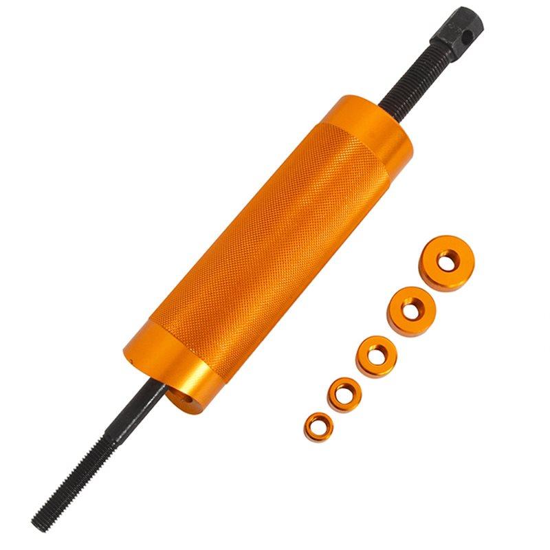 Wrist Pin Tool For Motorcycle Piston Pin Puller- Heavy-Duty Small Engine For Full Skirt Piston, Includes 5 Adapters как