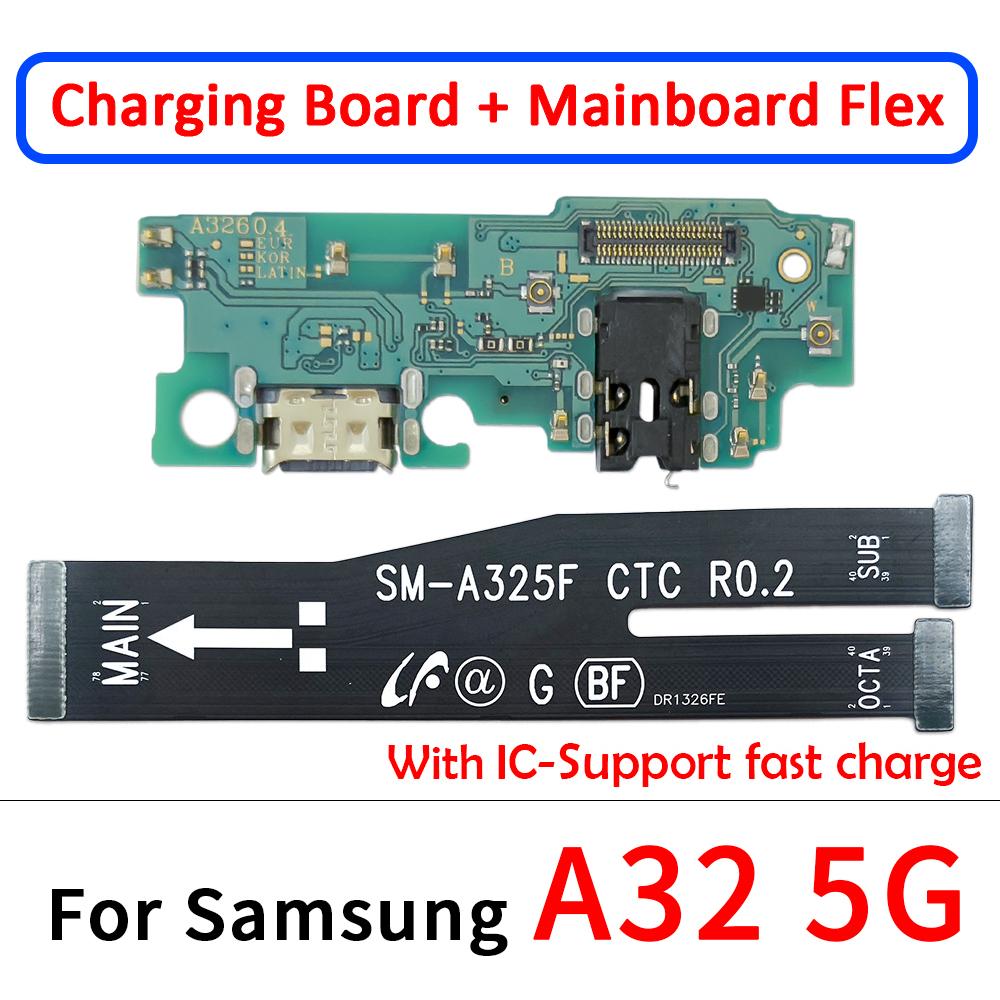 11Pcs, For Samsung A11 1G 1G A111F A111 A116B Dock Connector USB Charger Charging Port Mainboard Main Mother Board Flex Cable