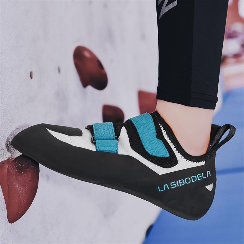

New climbing shoes for men and women beginners entry-level lightweight non-slip grip couple indoor bouldering climbing training shoes 35