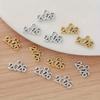 80pcs 2026 Commemorative Charms - Handmade DIY Bracelet & Keychain Pendants with Numbered 00 To 99 for Necklace Accessories, Yea