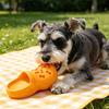 Quietschende Pantoffel Hundekauspielzeug Bissfest Aggressiver Kauer Latex Rutschschuhe Interaktives Spielzeug Kleiner Hund Zahnen Reinigung Langeweile Spielzeug