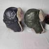 Male and female Maillard outdoor locomotive Lei Feng hat winter skiing cold warm PU leather plush ear protector