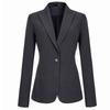 Troylman Unisex Slim Fit Dark Stripe Business Suit Set