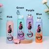 750ML Demon Slayer Cartoon Plastic Gradient Water Cup Portable Leak Proof Water Bottle Student Outdoor Sports Travel Water Cup