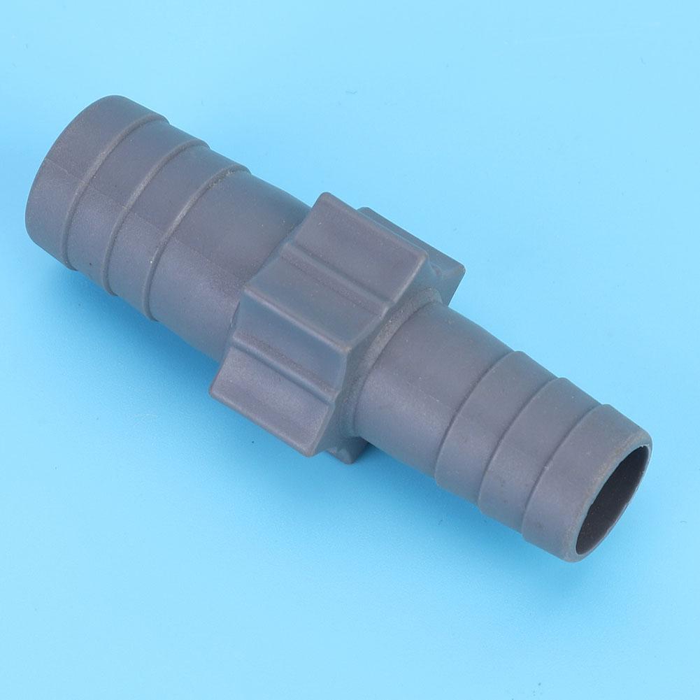 Plastic Aquarium Fish Tank Variable Diameter Adapter Connector Inlet Outlet Water Pipe Accessories17mm To 20mm Gray