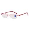 New 8035 Rimless Diamond-Edged Blue Light Blocking Fashion Reading Glasses
