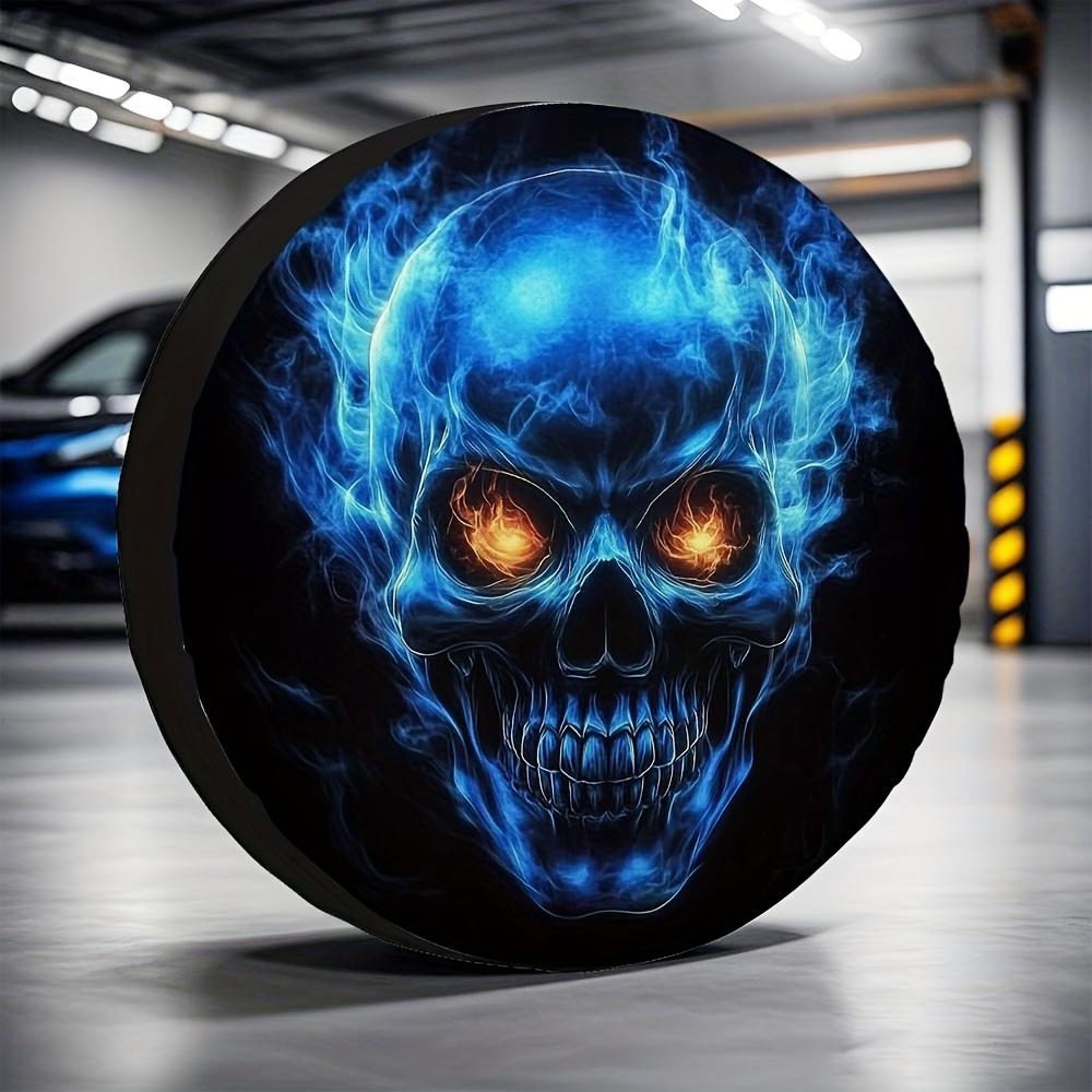 1pc, Outdoor Tire Storage Bags Skeleton (2) Made Of Machine Washable Fabric, No Electricity Required, Perfect Halloween Gifts Su