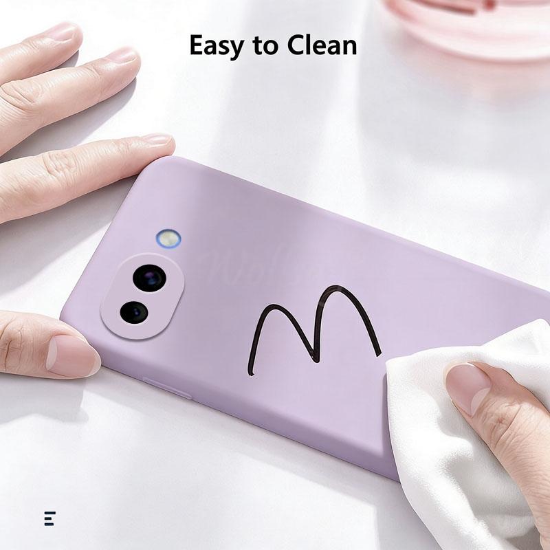 For Google Pixel 10A Case Liquid Silicone Rubber TPU Plain Cover Pixel 10 A Case Phone Protector Cover Pixel 10A Case