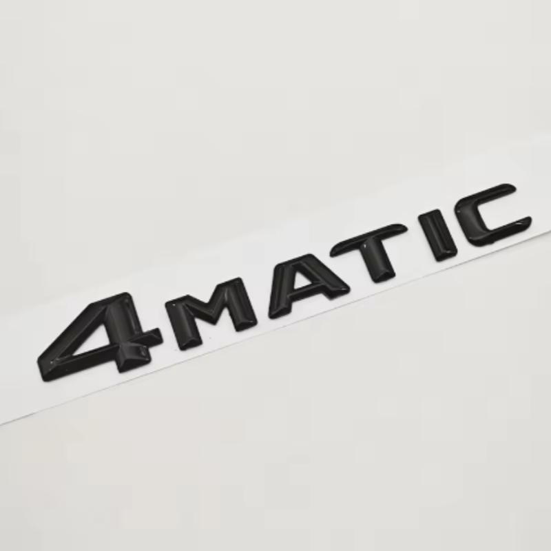 Logo Lettre de Voiture 3D ABS E400 E450 4MATIC Autocollant Emblème Coffre Arrière Pour Classe E E400 E450 W213 Accessoires de Queue Auto