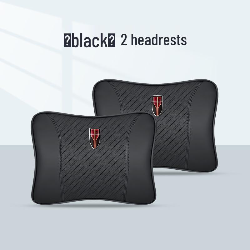 Kompatibel mit Kopfstützen-, Nacken- und Lendenwirbelstützkissen für das Fahrzeuginnere von Hongqi HS5/H5/HS7/H7/H9.