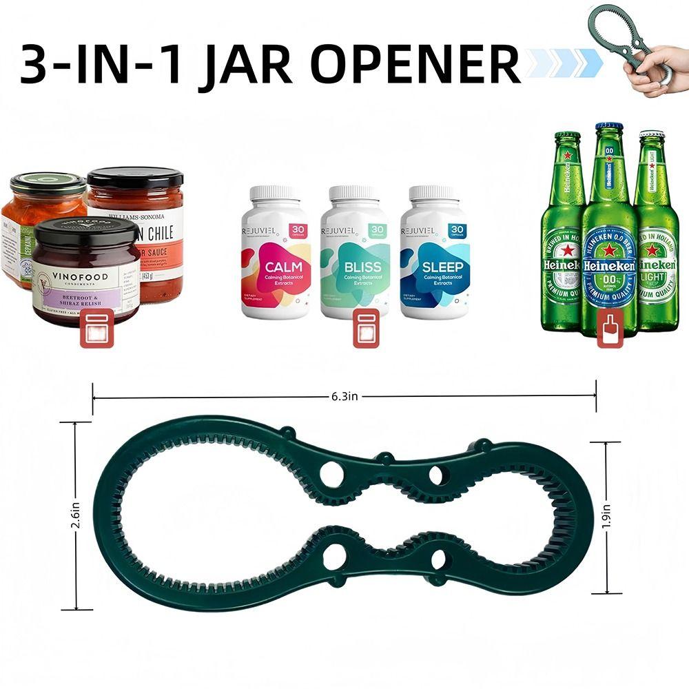 Portable Electric Can Opener Safety One Touch  Jar Bottle Opener Hand Free Can Opener  Chef