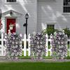 2Pcs Violet Artificial Flowers Vine Hanging Fake Flowers Faux Plants Vines for Home Room Decor Garden Wedding Decoration Flowers