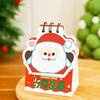 Simple Mini 2026 Desk Calendar Coil Binding Cartoon Desktop Calendar Santa Claus Schedule Planner Desktop Decoration