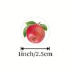 Fruit Stickers Gift Box Thank You Stickers Packaging Decoration Adhesive Lables Stationery Sticker