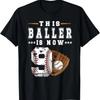 9th Birthday Baseball Boy Nine Year Old Baseball Player T-Shirt