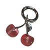 Cherrys Keychain Pendant Lovely Sturdy Alloy Charm for Bags and Car Fashionable Accessory for Trendsetters Outfits