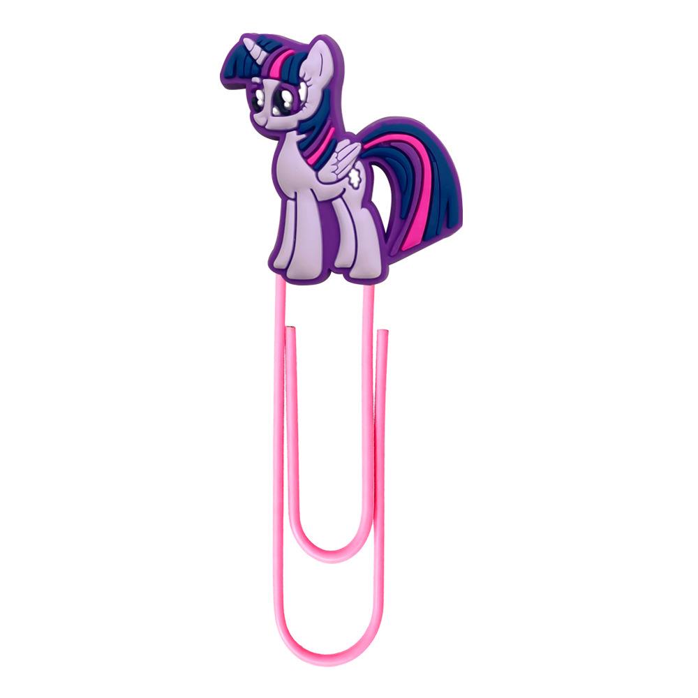 My Little Pony Creative Cartoon Bookmarks - Colorful DIY Large Paper Clips for Office Supplies