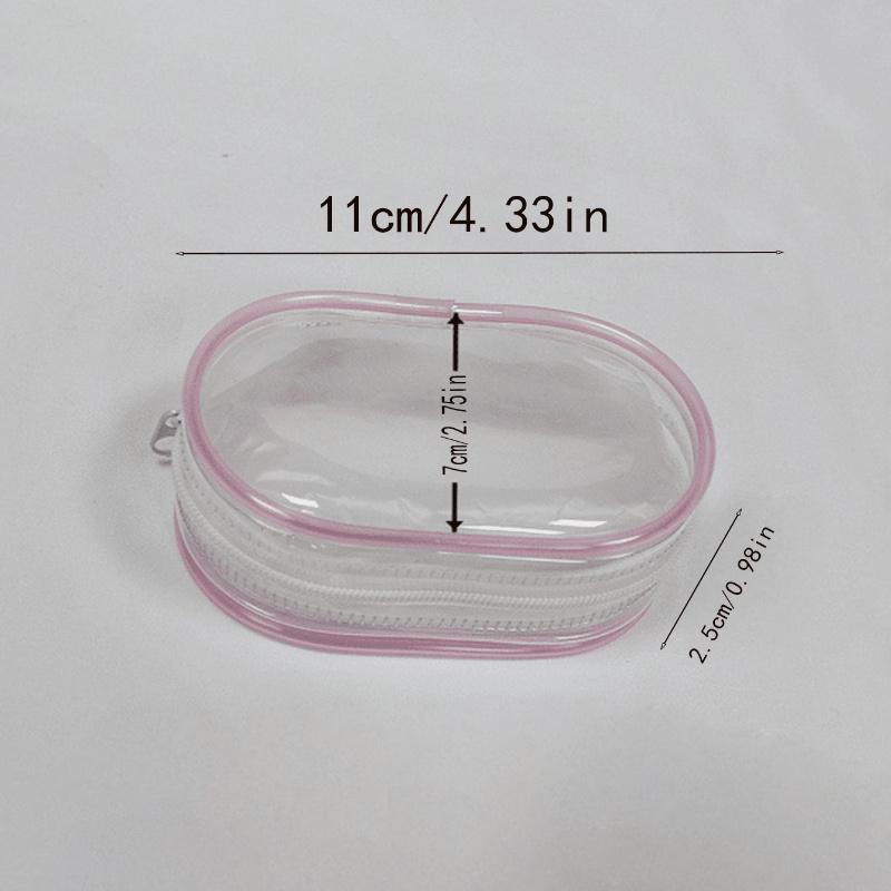 Pair Zipper Data Cable, Charger, Earphone, Makeup, Jewelry and Small Accessories Storage Pouch, Mini Portable Organizer for Travel, Earphones