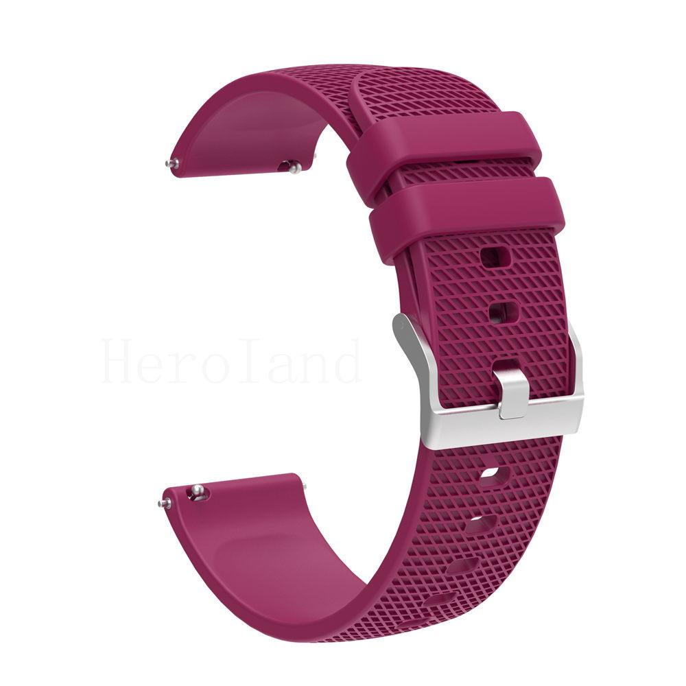 18mm 20mm 22mm Watchband For Garmin Venu 2 Plus 2S venu sq WatchStrap Silicone Bracelet For Garmin Vivoactive 4 3 4S 3S Band new