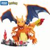 Pokemon Charizard Mewtwo Bulbasaur Building Blocks Cartoon Figure Model Bricks Sets Movie Doll Model Kids Toys For Children Gift
