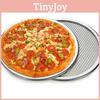 Bandeja Redonda de Aluminio para Pizza Material de Grado Comercial Para Pizzerías y Cocineros Caseros
