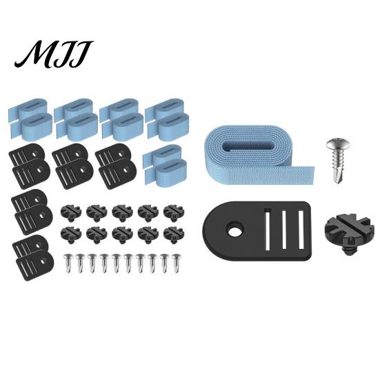 Sturdy Plastic Buckle Kit Solar Cover Reel Attachment Kit, Pool Strap And Clip, Swimming Maintenance Supplies Tube Fastening for Inground Straps