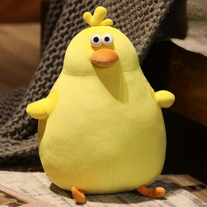 Creative Animal Frog Chick Tumbler Doll Plush Toy Girl Sleeping Soothing Pillow Children'S Rag Doll