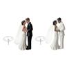 Wedding Cake Top Plastic Bride And Groom Figure Ornament For Festival Celebration Engagements Anniversary Ceremonies