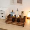 Houten Display Verhoger, Verzamelaarstandaard, Rechthoekige Vitrine Armaturen voor Retail Schoenen