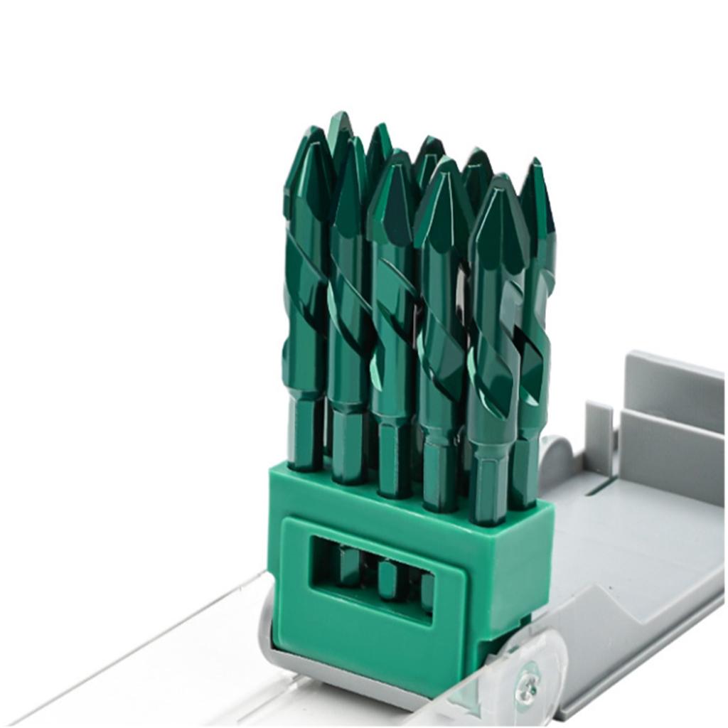 High Strength Oblique Head Eccentric Drill Bit Concrete Drill Bit Set 6/8/10/12mm for Glass Tile Ceramic