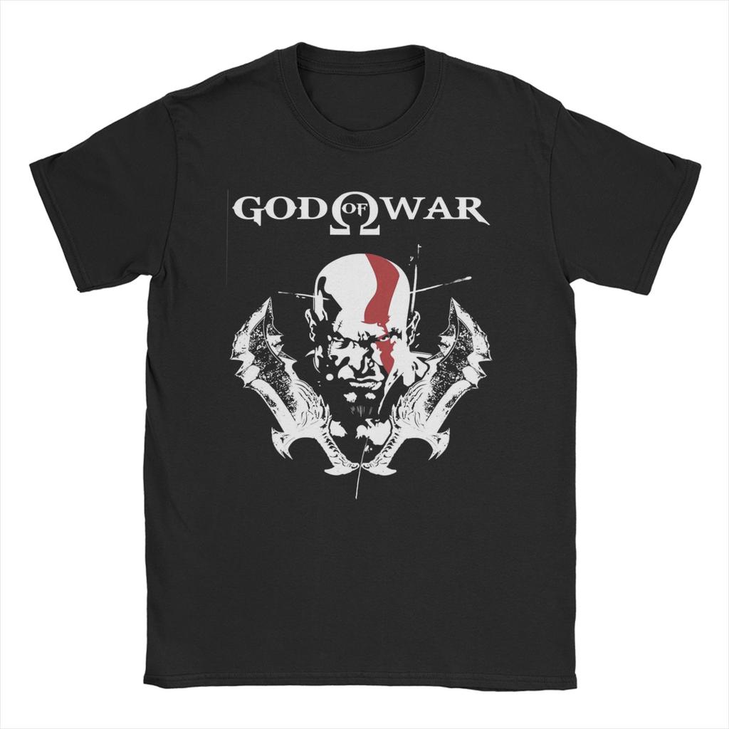 God of War Game Runes Men Womens T Shirt Novelty Tee Shirt Short Sleeve Crewneck TShirt 100 Cotton Plus Size Clothing