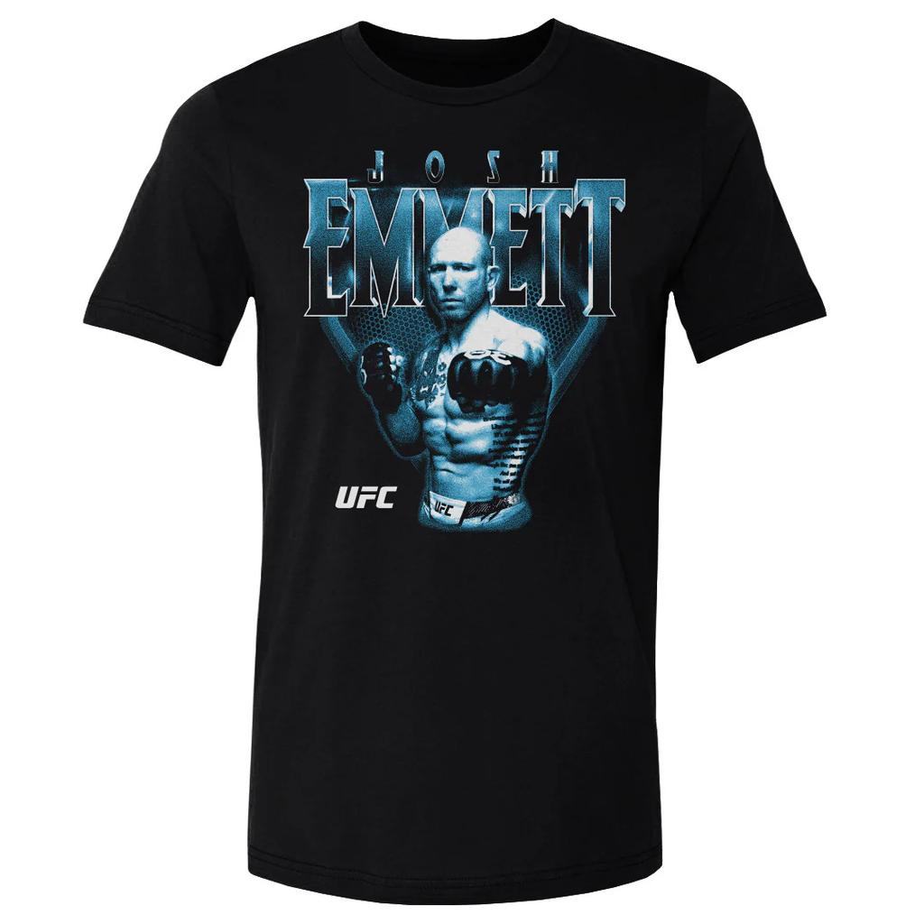 2026 Summer UFC Josh Emmett Fighting Graphic Tshirt Women Sports Cotton Short Sleeve Loose Leisure Fitness Shirt Unisex