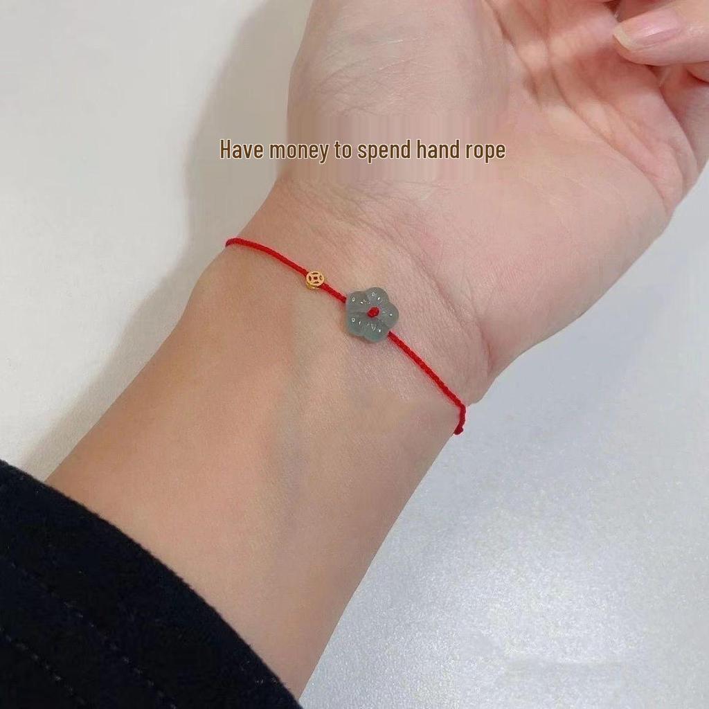Frühlingsgrünes Bestie Handgewebtes Armband: Minimalistisches & Elegantes Geschenk für Paare