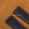 16/18/20/22/24mm Stitching Cowhide Strap for Omega for Wrist Bracelet for Seiko Vintage Leather Watch Band Butterfly Buckle Belt