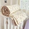 Summer Lightweight Quilt Wrinkle Resistant Washed Cotton All Season Comforter Single Double Bed Air Conditioning Duvet