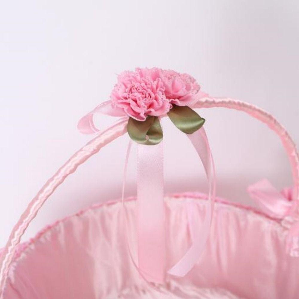 Creative Small Storage Baskets Wicker Shopping Storage Hamper Basket For Plant Home Wedding