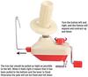 Manual yarn winding machine / winding machine / rewinding device
