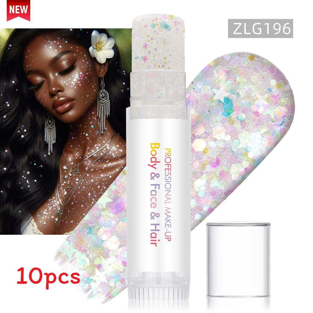 Body Glow Stick Face Sparkle Gel For Festival Makeup And Carnival Fun