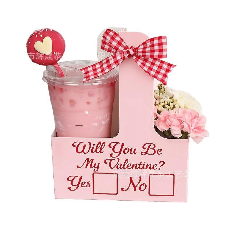 

Portable Coaster Valentine s Day Gift Desktop Decoration Holiday Gift